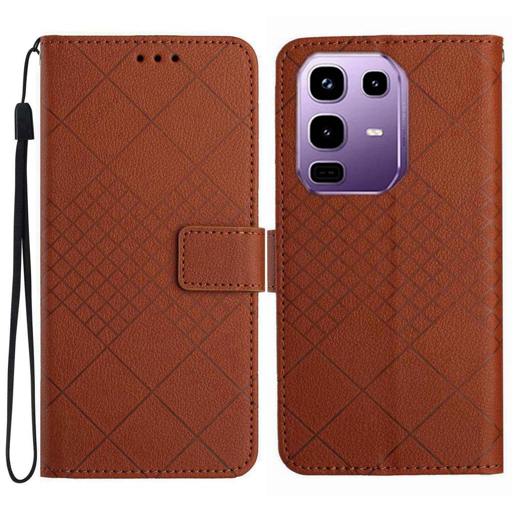 For Infinix Note 50s 5G Case Wallet Imprint PU Leather Flip Folio Phone Cover