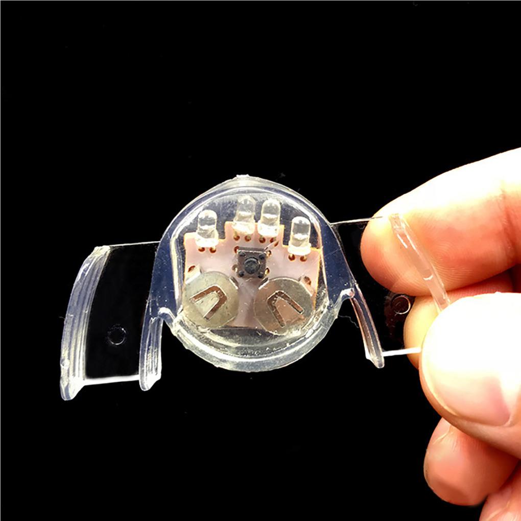 Капа светодиодная светящаяся стоматологическая стопор от скрежета зубами помощь для сна шины каппы защита устраняет храп мундштук бруксизм товары для вечеринок