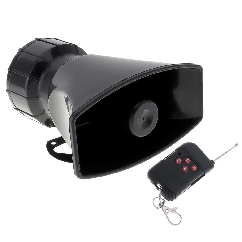 100 Вт 7 Звук 12 В Автомобильная Сирена Автомобильный Рог для Легковых Автомобилей Грузовиков Мотоциклов с Пультом Дистанционного Управления, Предупреждающая Сирена Динамик Рог