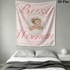 Sabrina Carpenter Magic Wall Hanging Printed Fabric Blanket Decorative Tapestries for Bedroom Living Room Home Decor