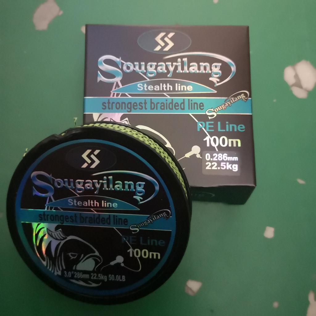 Плетеная леска 100 м, высокое качество, 4 стойки, 12-40 фунтов, гладкая плетеная монофильная леска