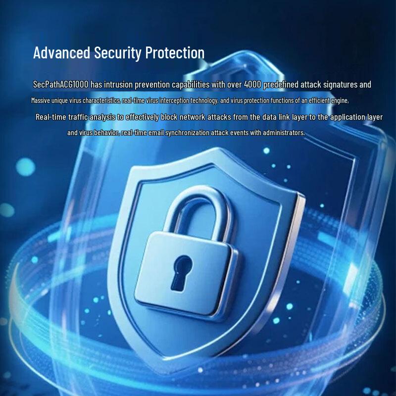H3C SecPath ACG1000-AI-15-G Application Control Gateway (CN version)