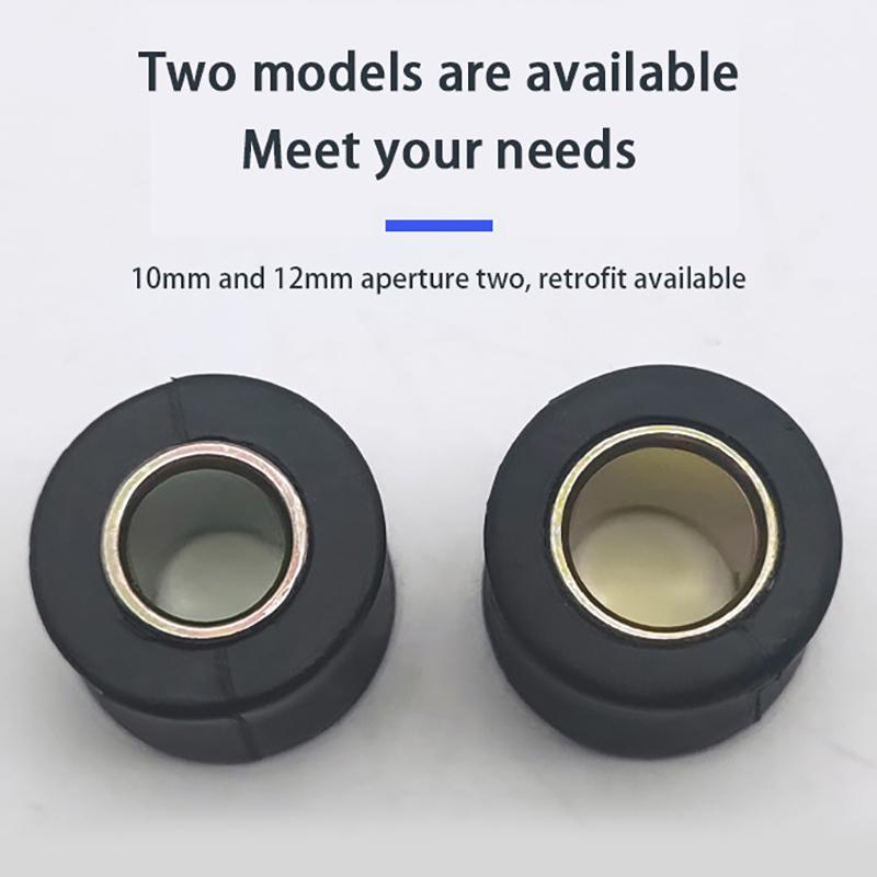 1pcs Motorcycle Rear Shock Absorber Rubber Buffer Rubber 10mm 12mm Shock Absorber Bumper Block Sleeve Cushion Rubber Rings