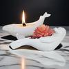 Ocean Seal Succulent Plant Flowerpot Epoxy Resin Silicone Mold Cute Seal Candle Cup Concrete Mold Whale Storage Box Gypsum Mold