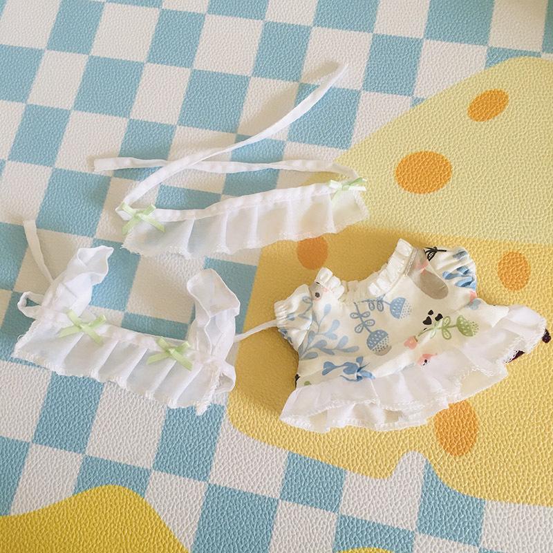 Cute 17cm Vinyl Plush Doll Outfits Blind Box - LaBuBu Pendant Dress Accessories