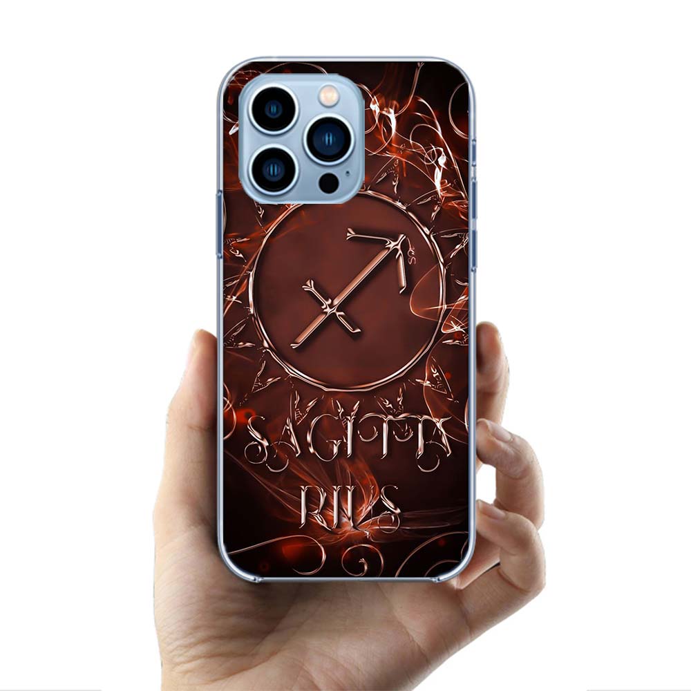 Весы Рыбы Дева Козерог Водолей Телец Чехлы Чехол для телефона Для iPhone 17E 16E 17 Air 16 Pro Max 15 Pro 14 Plus 11 13 12 Mini