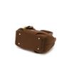 Daks Misty Flower Brown Flower Charm Nylon Tote Bag Dcba6f535w2