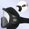 Big Frame Swimming Goggles Adults with Earplugs Swim Eyeglasses Men and Women Professional HD Anti-fog Goggles Silicone Eyewear
