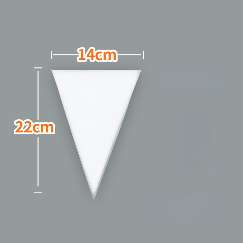 Набор из 100 шт. Одноразовый кондитерский мешок Упаковка для выпечки Кондитерское оборудование Аксессуары для выпечки Формы для выпечки Масляный торт Инструменты для шелковых цветов