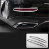 Car Style Rear Fog Light Trim Lamp Cover Protector Decoration Accessories Exterior Sticker For Mercedes-Benz E Class W214 2024 +