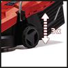 Einhell Tondeuse à gazon électrique GC-EM 1000/32 (1000 W, 300m², largeur de coupe 32 cm, bac collecteur 30L)