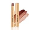 SELINE GIRL Eyeshadow Stick, 3-Color Gradient, 12-Hour Waterproof, Sweat- and Sebum-Resistant, High-Adhesion (Orange Glitter), Perfect for Dark