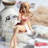 11 см высота аниме: Sword Art Online - Купальник в сидячем положении Asuna Garage Kit (ГК) Фигурный орнамент