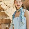 ANA MAISON Calm Place Long Petit Silk Scarf [PML-1430]
