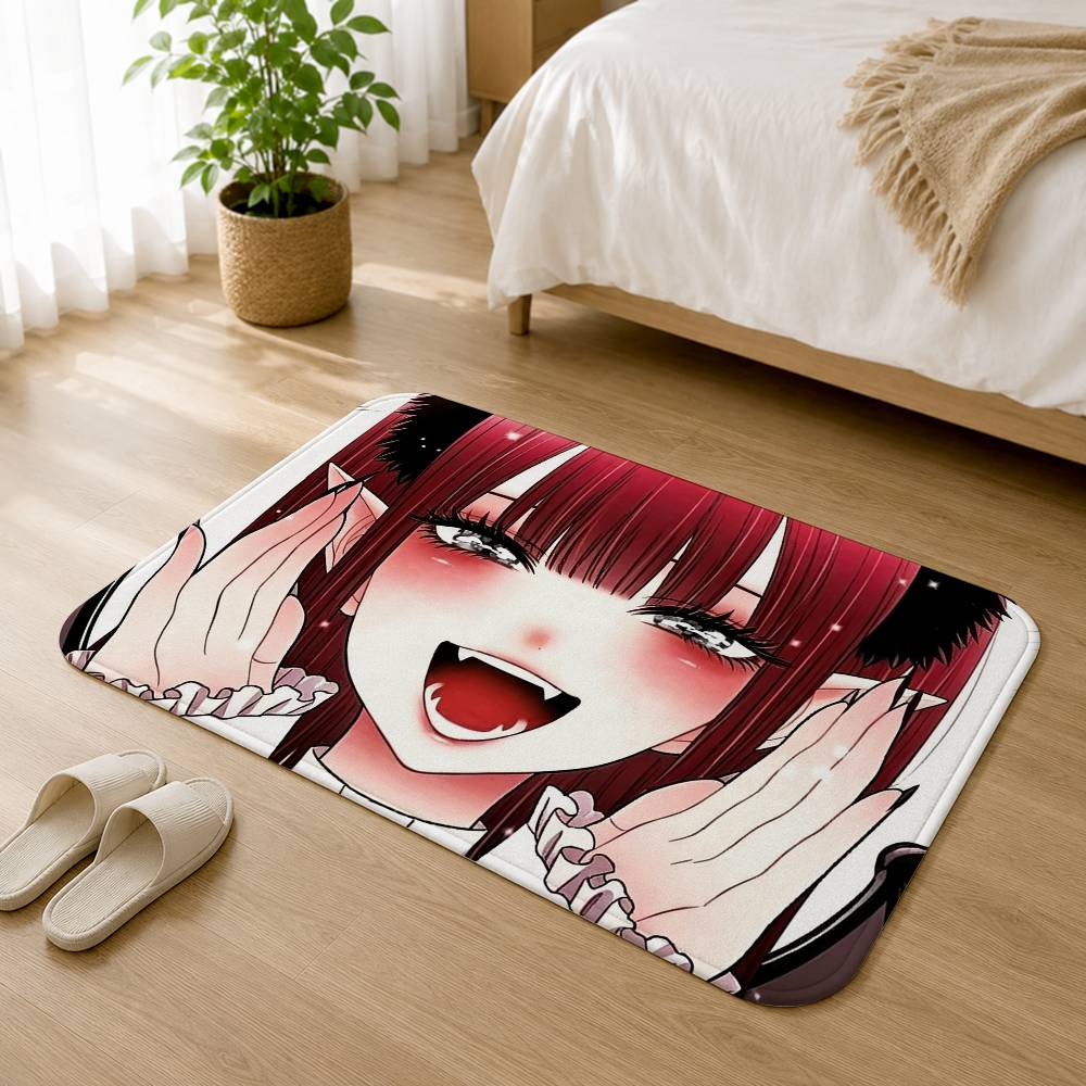 Darling R-Rizu-kyun My Dress-Up Anti?Slip Floor Mat Short Plush Rug mat Soft Comfortable Machine Washable Home Decor