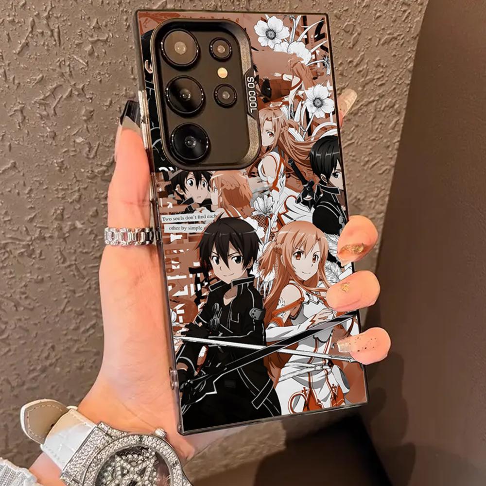 Чехол для телефона Asuna K-Kirito Аниме для SAMSUNG Galaxy S26 S25 S24 S23 S22 S21 S20 FE Plus Ultra