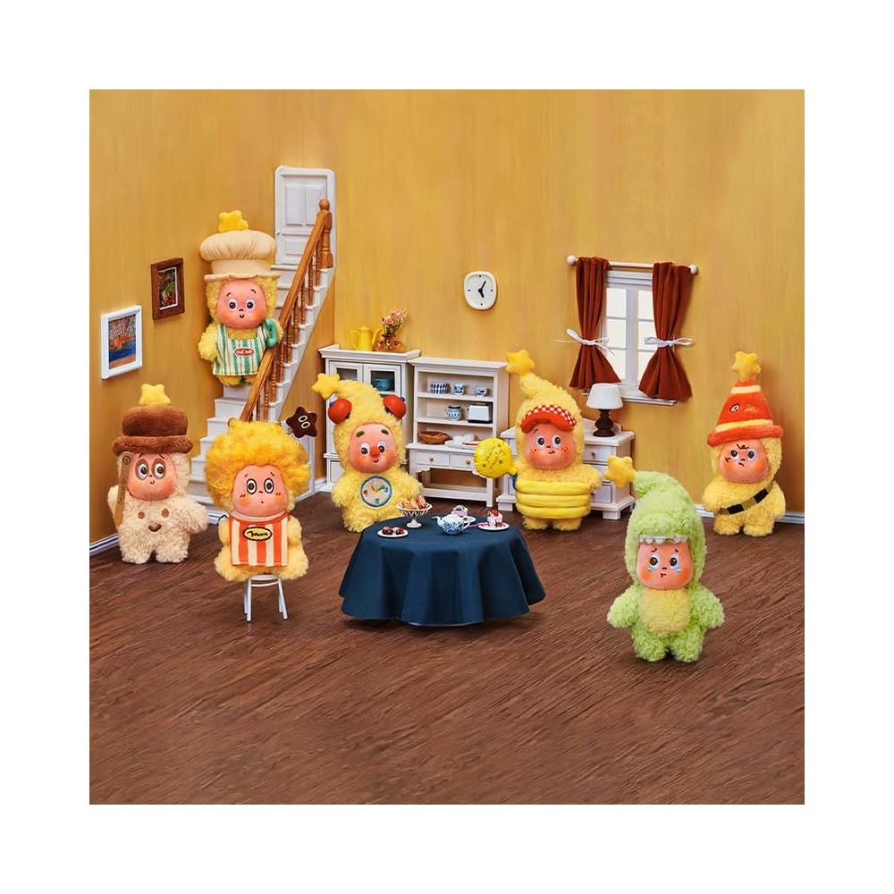 Pop Mart Twinkle Twinkle Be a Little Star Плюшевый кулон 3 штуки ПВХ Слепой бокс Фигурка Премиум игрушка