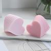 3D Сердце свечи Форма Силиконовая форма Сердце любви с прозрачной текстурой День святого Валентина эпоксидная смола художественные поделки для шоколадного торта мыло свечи изготовление