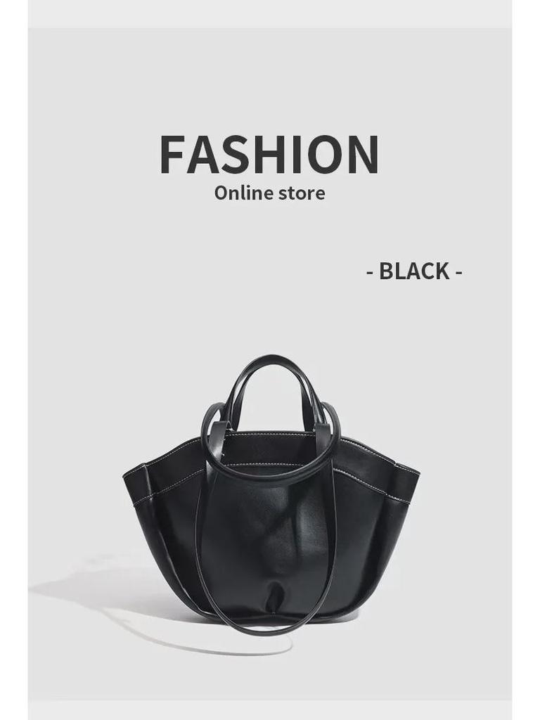 Сумка-тоут коричневого цвета на одно плечо и сумка для покупок для матери и ребенка ZA 2024 Autumn