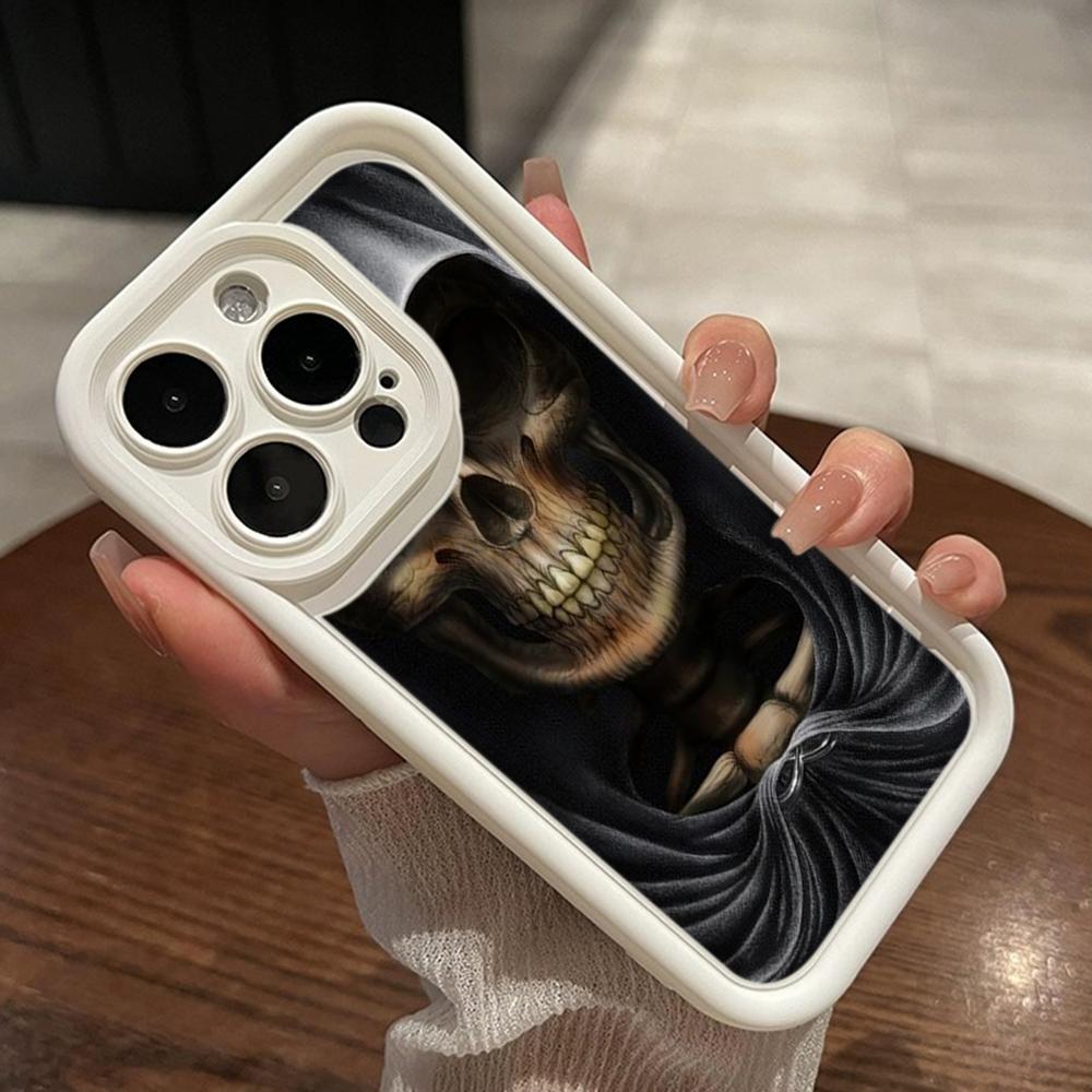 LZ13 Death Prayer Grim Reaper Skull силиконовый чехол для телефона Xiaomi 11 Lite 5G 14T Redmi 14C 13C A3 Note 12 11 9 10 13 Pro Plus противоударный задний чехол