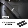 1/2Pcs Leather Car Seat Belt Shoulder Protector Seat Belt Cover For KIA Rio K5 K2 Sportage Ceed Sorento Picanto Stinger Soul ED7