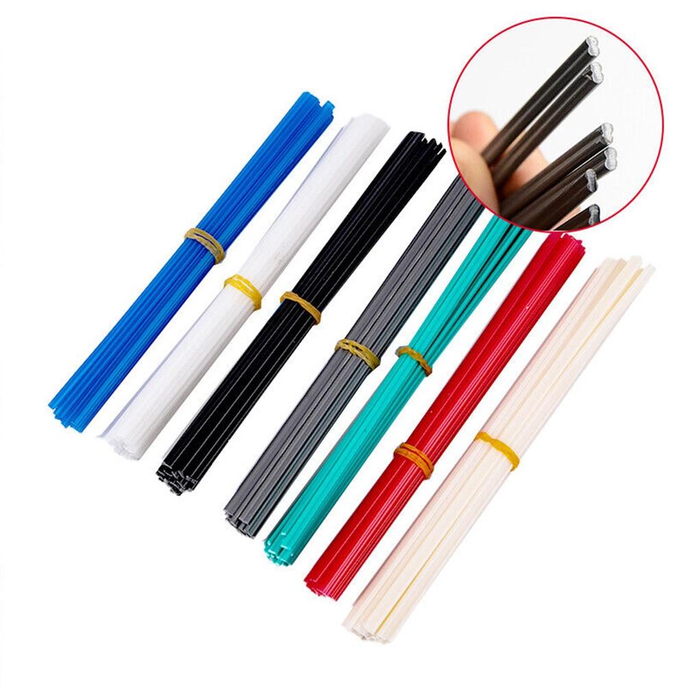 20 шт. пластиковых сварочных прутков для сварки 20 см. Ремонт бампера сварочного аппарата