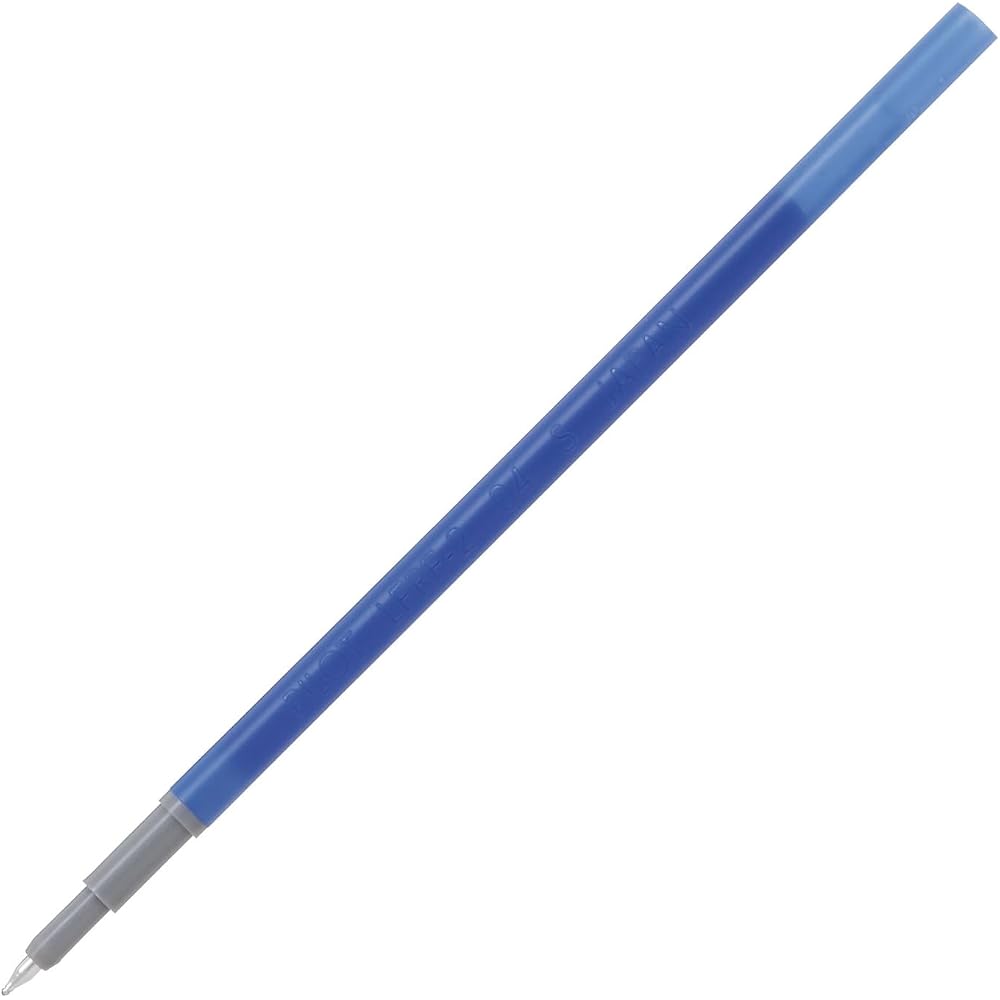 PILOT 10LFRF243L Ballpoint Pen Refills, Friction Refills, LFRF, 0.4mm, Blue, Pack of 3