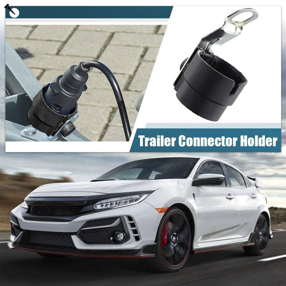 1 PCS Trailer Plug Holder Universal Weatherproof Protective Rigid Accessory For 7 To 13P Trailer Dirt Protection Plug Adapter