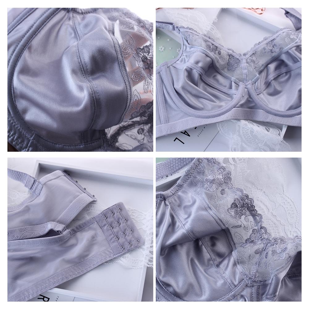 Женский гладкий сексуальный бюстгальтер на косточках без подкладок с полным покрытием 34, 36, 38, 40, 42, 44, 46, 48 BCDEF