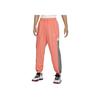 Повседневные дышащие тканые модные баскетбольные брюки мужские низы оранжево-красные FZ0251-643