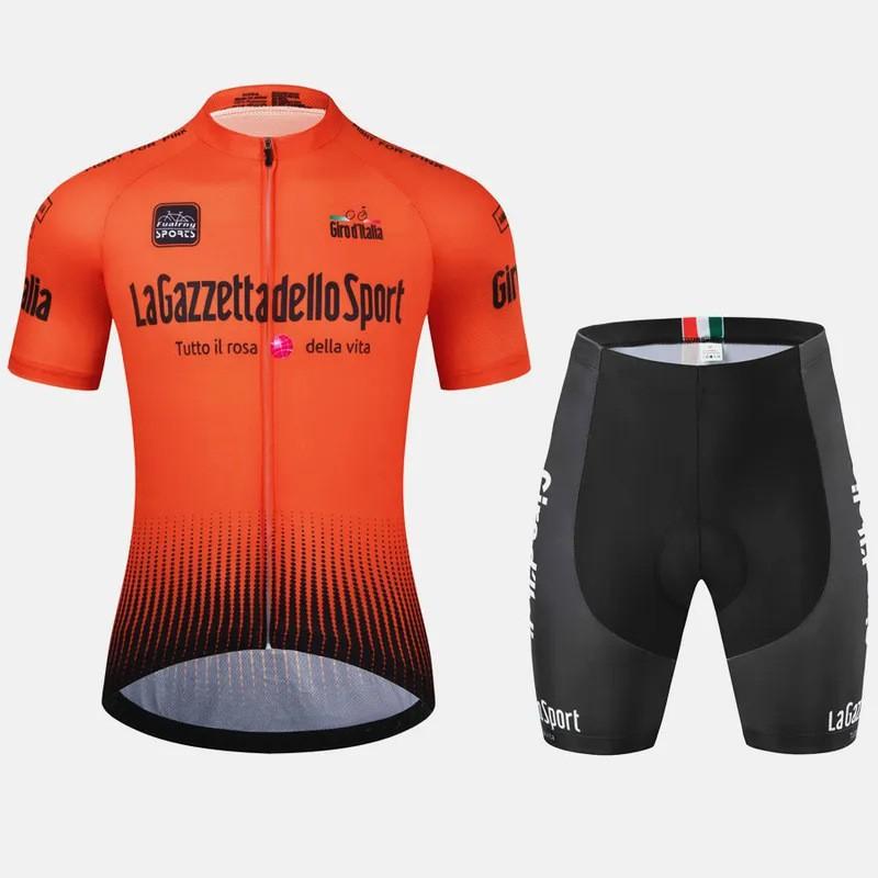 Men Women Cycling Jersey Set Short Sleeve Quick Dry Road Bike Racing Outfit Breathable Performance Wear