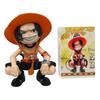 Аниме One Piece Луффи Шан Чжи Ручная работа Смех Эйс и Q-версия Фигурка Модный ПВХ Модель Милое Украшение Подарок на День Рождения Игрушка