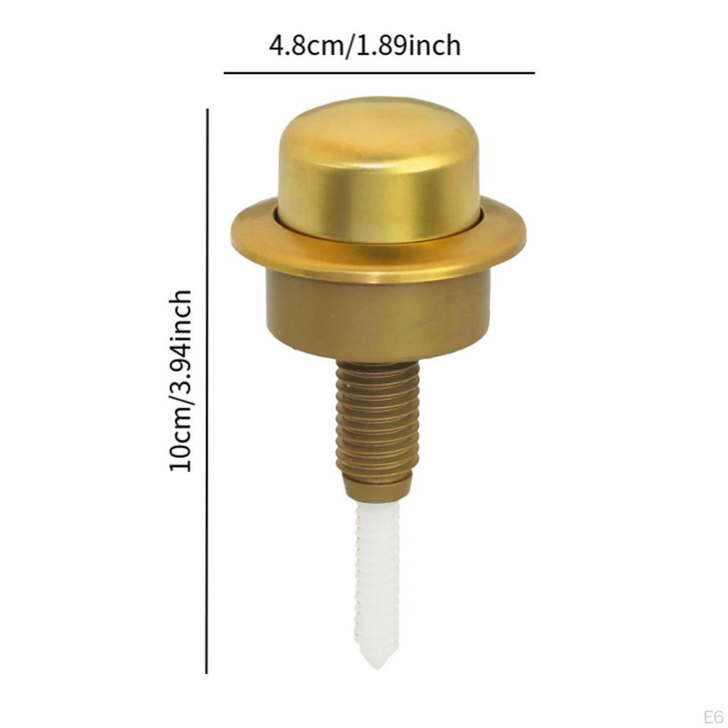 Кнопка смыва туалета с одним клапаном, декор для ванной комнаты, легко заменяемая на элегантный стержень для 49 клапанов