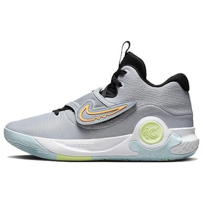 KD Trey 5 X EP Grey Volt Crimson Мужские кроссовки Wolf-Grey White Barely-Volt DJ7554-009