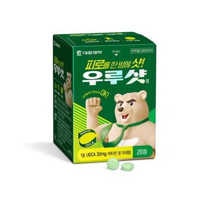 Daewoong Pharmaceutical Урушат 20 таблеток (10-дневный запас)