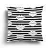 Nordic Autumn Black and White Simple Printed Sofa Cushion Cover Pillowcase Home Party Car Bedding