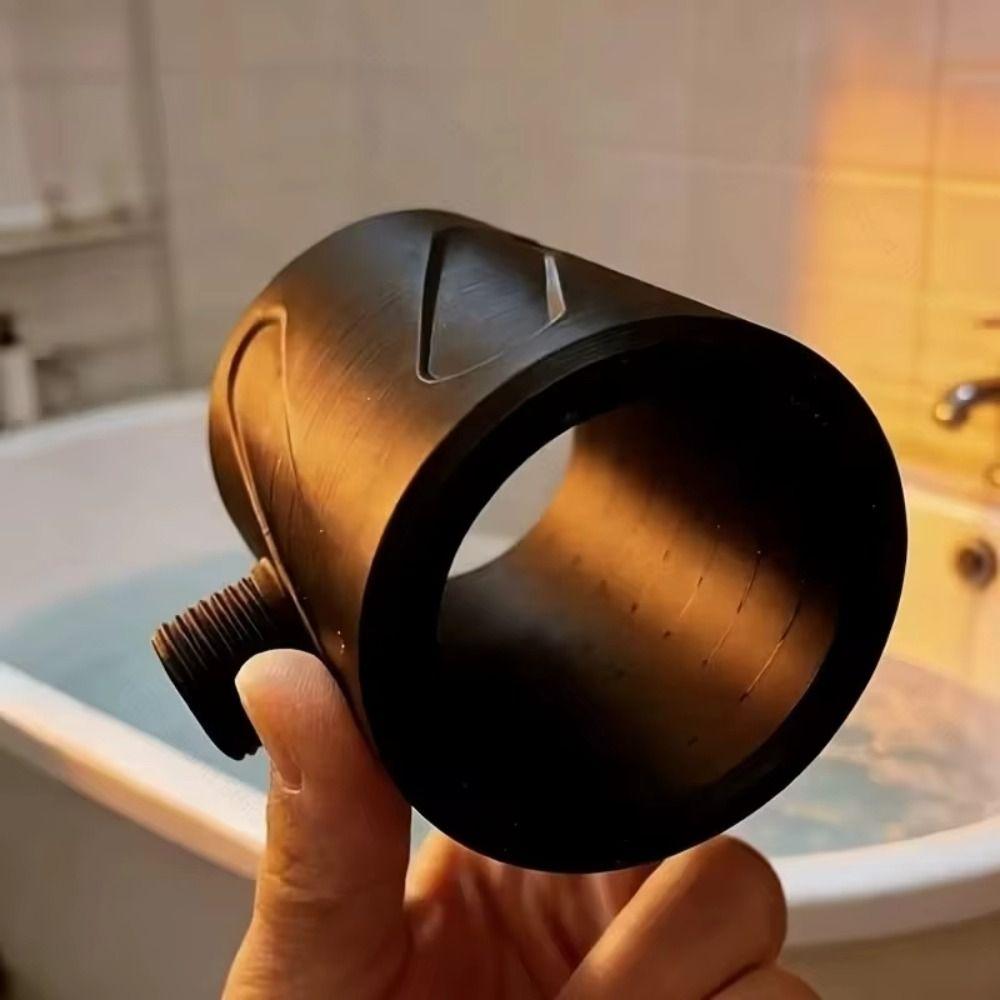 Spiral Nozzle Handheld Shower Head Powerful Massage 3D Printed Shower Head Men's Bathing