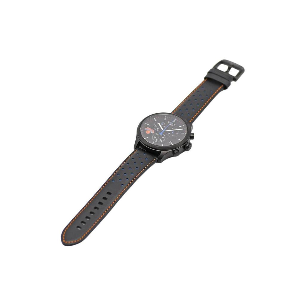 Tissot Speedy Collection Мужские кварцевые часы Часы 45 мм Черный циферблат Корпус из нержавеющей стали Кожаный ремешок T116.617.36.051.05