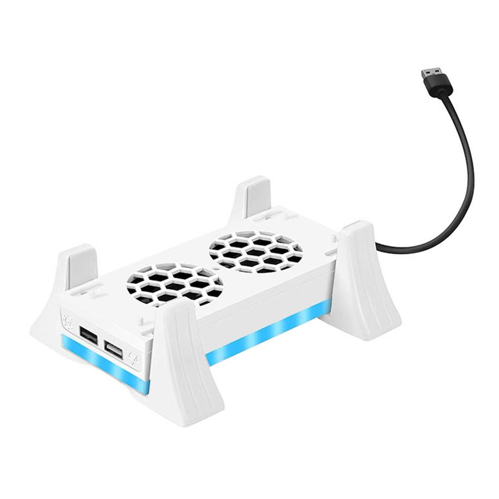 Охлаждающий вентилятор игровой консоли, 3 передачи, регулируемый нижний охладитель хоста, 5 В, 7 режимов освещения, игровые аксессуары для XB серии S