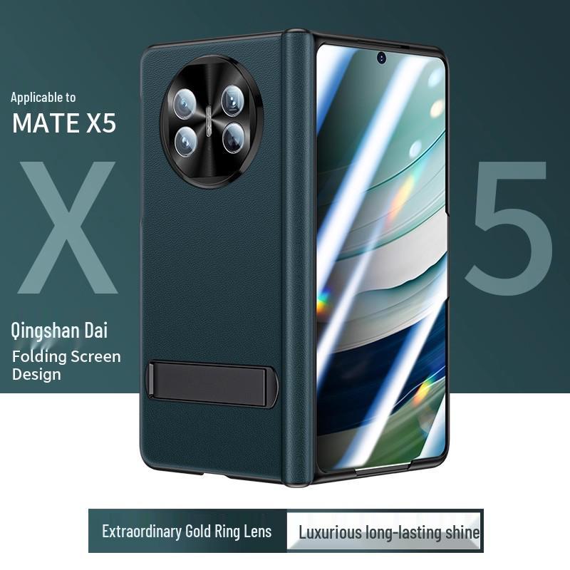 Чехол-книжка из натуральной кожи для Huawei Mate X5 - Коллекционное издание