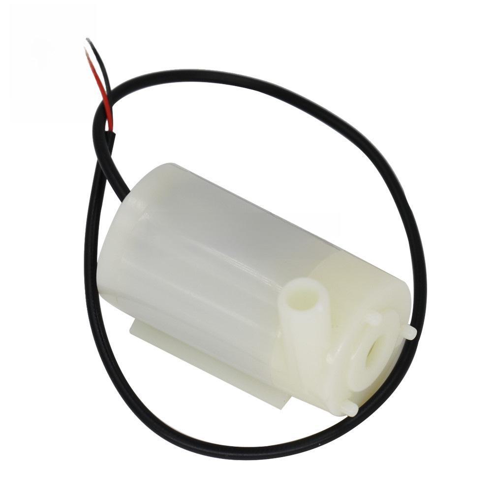 Мини-тихий микропогружной водяной насос для постоянного тока 3 В-5 В, питание от USB, водяное охлаждение и зарядка для мобильных устройств