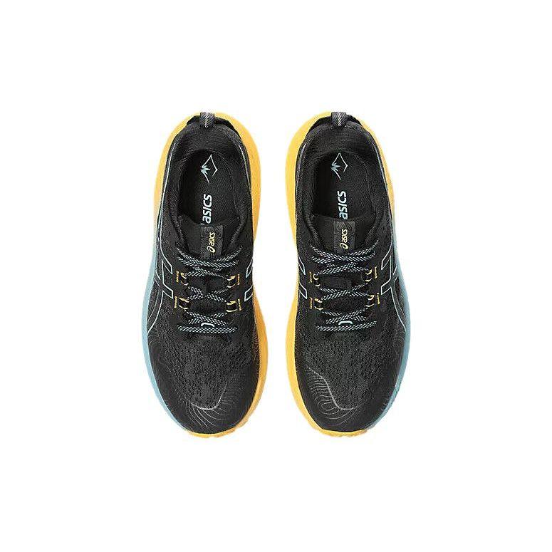 Asics Trabuco Max 2 Black Gris Blue Men Sneakers 1011B606-003