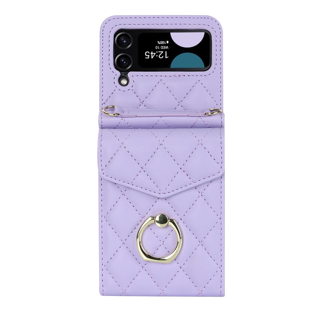 Подходит для Samsung Flip4 5 складной чехол для мобильного телефона Z Flip6 Crossbody маленький ароматный чехол для мобильного телефона Wind Ring Organ