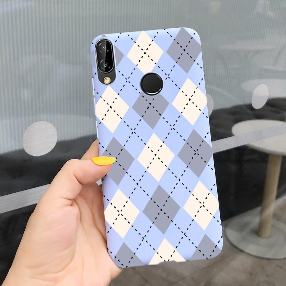 Чехол для Huawei P20 Lite Nova 3e ANE-LX1 ANE-LX2 Милый Мультяшный Конфетный Цвет Силиконовые Чехлы для Телефона Для Huawei P20lite Мягкая TPU Обложка