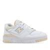 New Balance Двухцветные кожаные 550 кроссовки Bbw550bk Whiteseasalt