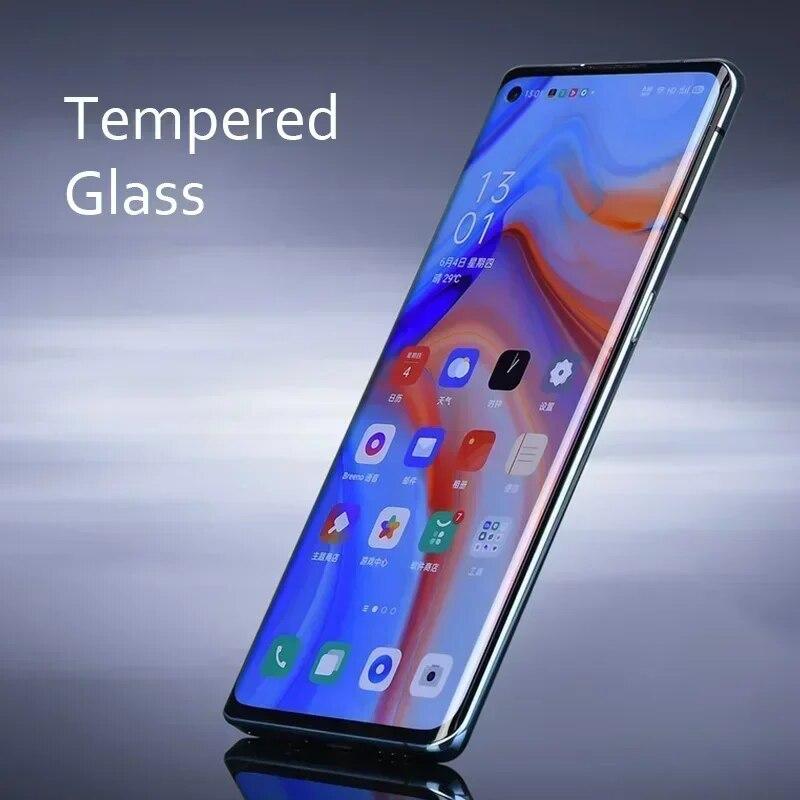 Закаленное стекло, 2 шт., для OPPO A74 A54 A72 5G A9 A5 2020, защитная пленка для экрана для OPPO A74 A53 A52, стекло