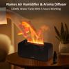 Aroma Humidifier RGB Flame Fragrance Diffuser Essential Oil Diffuser USB Desktop Simulation Light Aromatherapy Air Humudifier