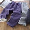 2025 Winter New Fleece Kids' Sweatpants – Thickened, Warm, and Trendy for Boys and Girls