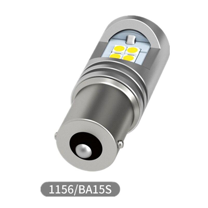 Для VW Caddy MK2 MK3 MK4 1996-2018 2 шт./лот P21W Ba15s Canbus без ошибок белый светодиодный резервный фонарь заднего хода