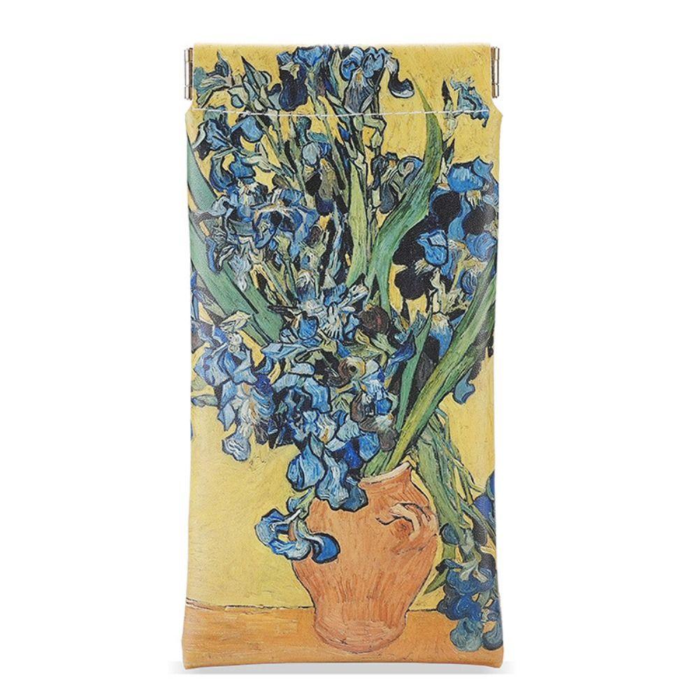 Сумка для хранения солнцезащитных очков из искусственной кожи, простой футляр для очков, портативный футляр для очков